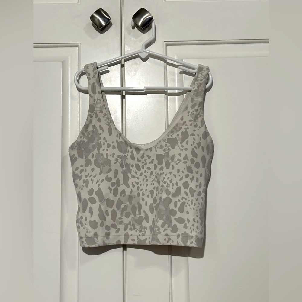 Lululemon Align Tank White Camo